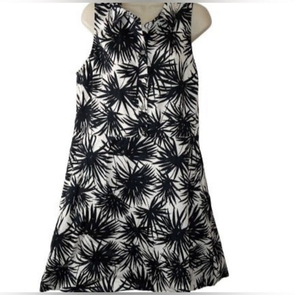 ✨HOST PICK✨ MICHAEL Michael Kors palm print dress sz 14 - Picture 1 of 3